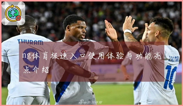 ng体育极速入口使用体验与功能亮点介绍